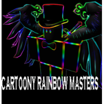 cartoony rainbow masters
