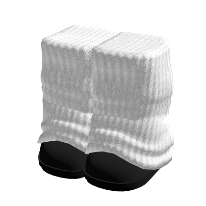 ♡ boots with leg warmers (black) v2