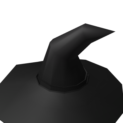 Black Witch Hat Magic Spell Halloween Costume