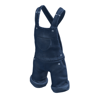 Stylish Short Overalls (Blue)