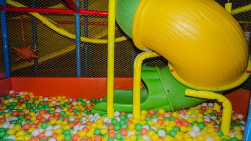 Rainbow City Outdoor Playground Fun Happy