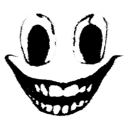 scary face (very scary) Roblox decal