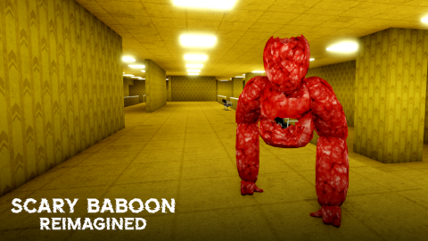 [🟡BACKROOMS] Scary Baboon Reimagined