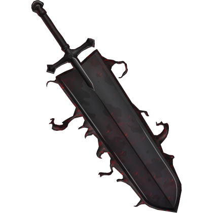 Black Asta Sword w/ Outline Roblox item