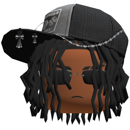 Dreads with Designer Cap & Shades