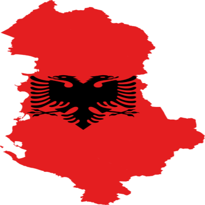 Albania Map Transparent Roblox decal