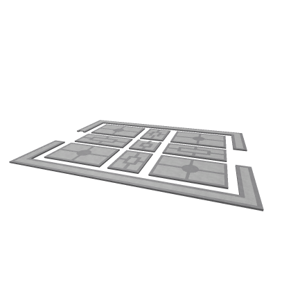 Palace square for walls and gate