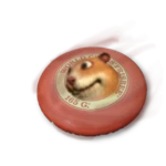 Frisbee Chomik