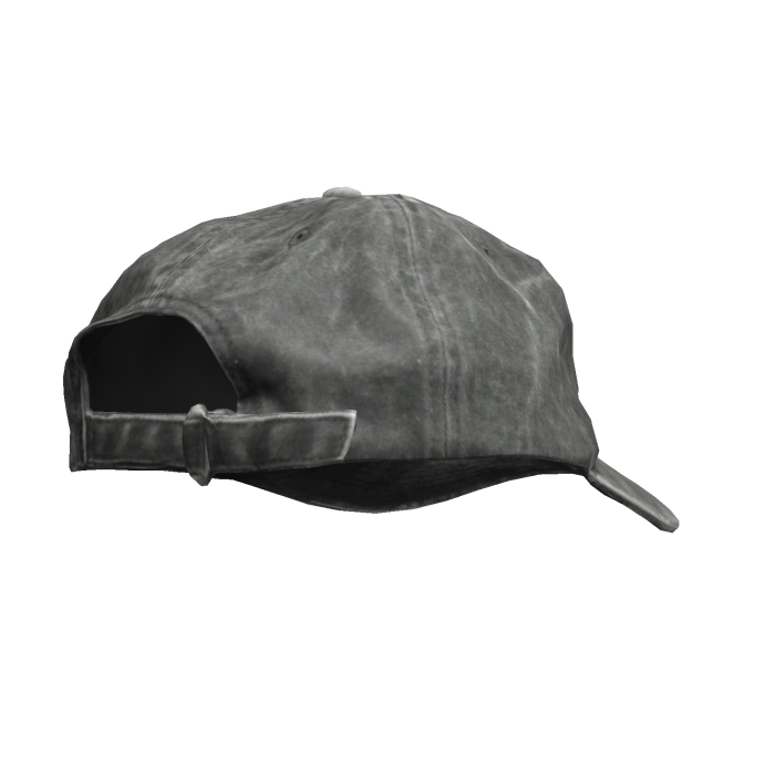 Grunge Grey Hat