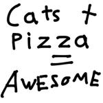 Cats and Pizza