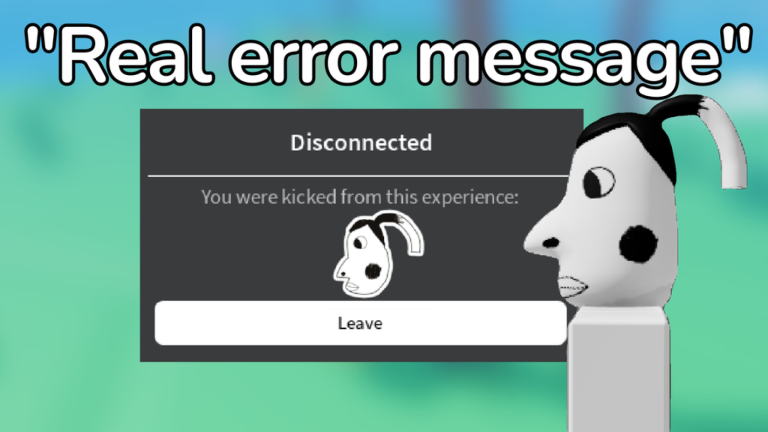 Custom Roblox Error Message Creator screenshot 1