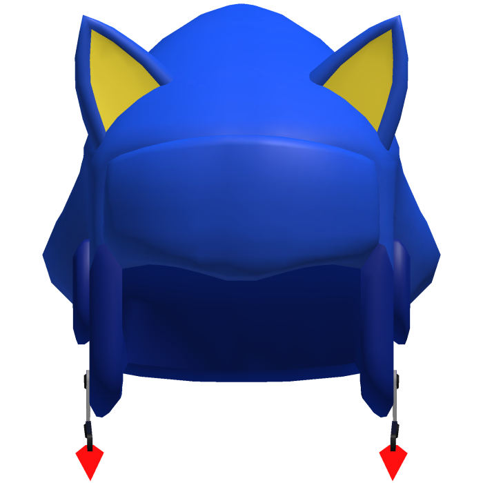 Metal Sonic Hat Y2K Ushanka