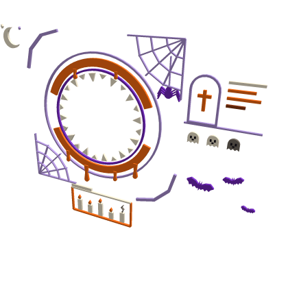 Haunted Holloween HUD (Left Eye)