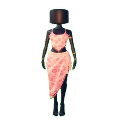 Paradise VIP Set DTI Dress To Impress Summer Item Roblox decal