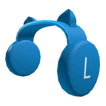 Blue Clockwork Headphones