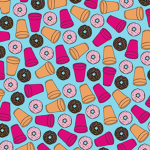 • Drippin Cream Donuts •
