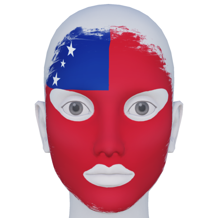 Samoa Facepaint