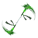 Green Verdant Dual Bladed Scythe