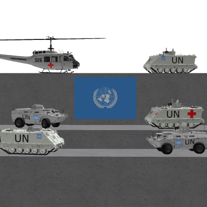 UN Peacekeepers Vehicle Pack