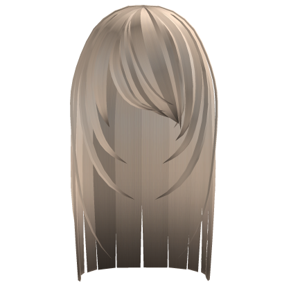 Blonde Straight Silky Overgronw y2k Hair Roblox item