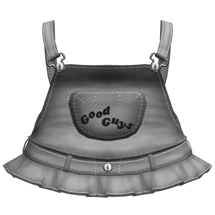 halloween grey & black chucky overalls 3.0 Roblox item