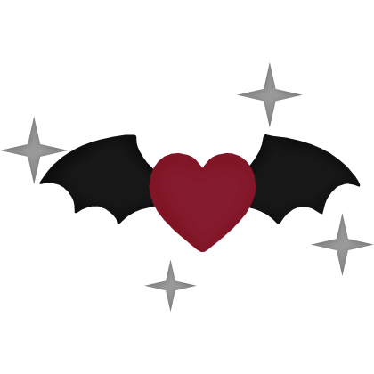 Cute Halloween Bat Hairclip in Red