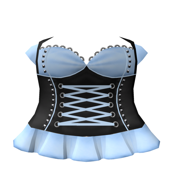 Halloween Witch Dress in Pastel Blue