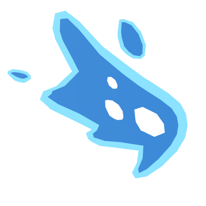 Water Aqua Short Tail Roblox item