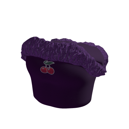 Y2k Cherry Top (Purple)