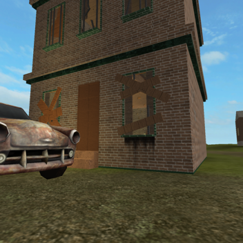 blue  vs red : abanndoned place.