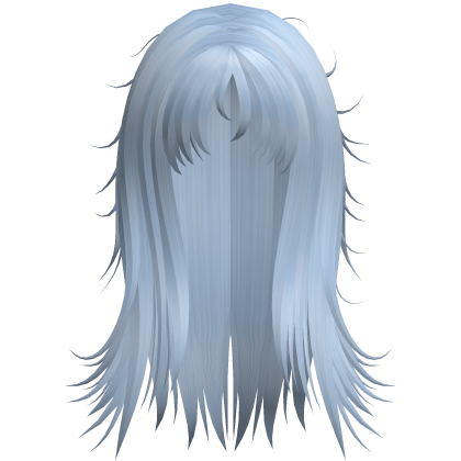 Long Shaggy Layered Hair (Blue)