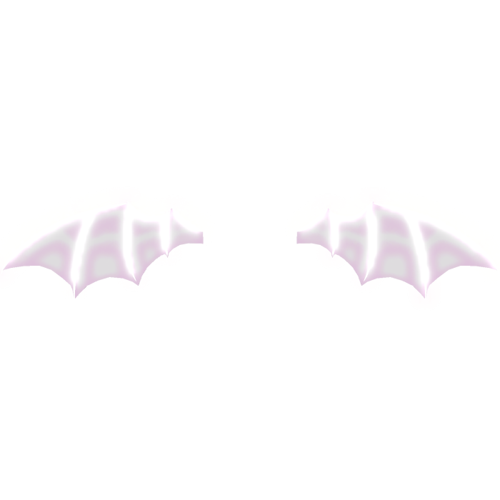 ♡ kawaii pink emissive devil wings