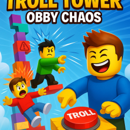 Troll Tower: Obby Chaos