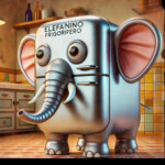 Elefantino Frigorifero obby