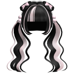 free!! ♡ : cute wavy hime princess pigtails