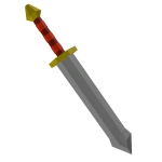 Red and Gold Sword