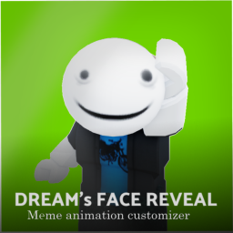 Dream's face reveal animation