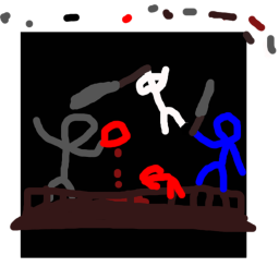 Sword Fights on a bridge