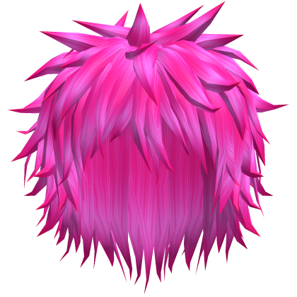 hot pink emo hair