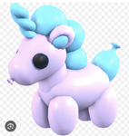 Fluffy the balloon unicorn supporting group