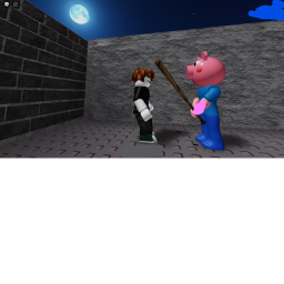 the evill maze piggy