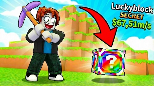 Jump to Break Lucky Blocks!
