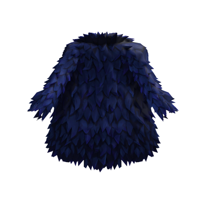 Blue Fur Maffia Cape