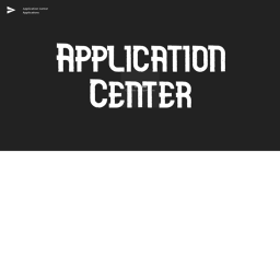 Applications Center