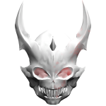 [White] Skeleton Mask