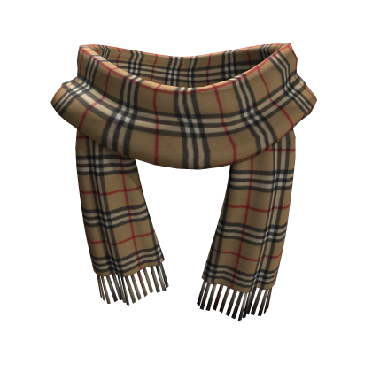 Autumn designer ladies check cashmere scarf