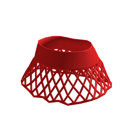 red fishnet skirt thumbnail