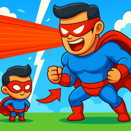 Superhero Jump Clicker 🦸🚀