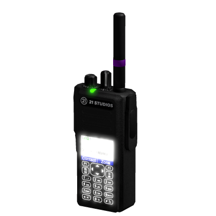 Walkie Talkie Radio (EMISSIVE)