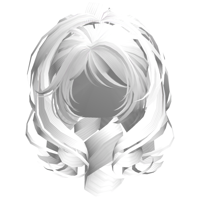 Messy Gyaru Agejo Curl Volumnious Platinum White